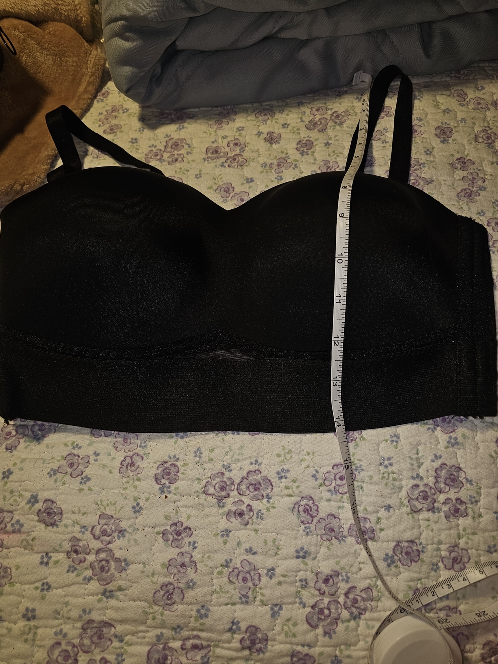 Black Bra with Adjustable Straps